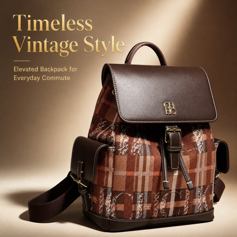 Women Bags Luxury - حقيبة ظهر عصرية متعددة الاستخدامات من