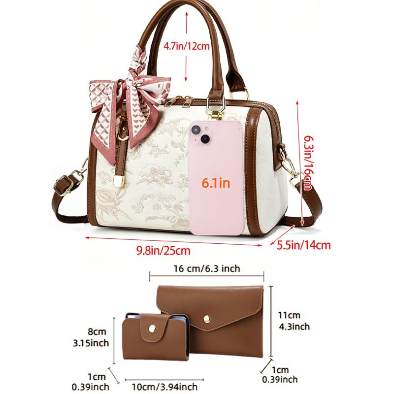 حقيبة يد نسائية مطرزة فاخرة، ط - مراجعة Women Bags Luxury وسعره
