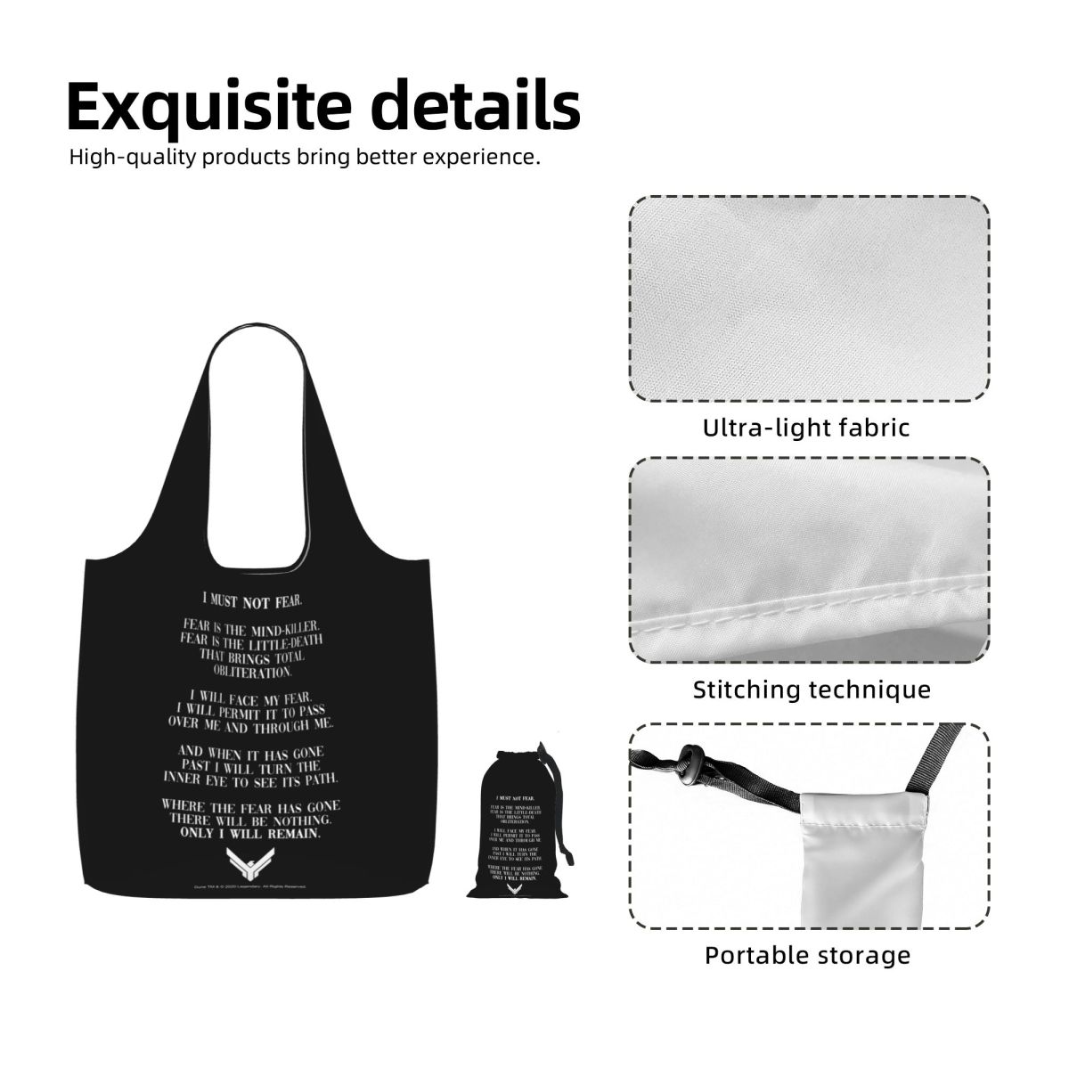 حقيبة تسوق قماشية كبيرة السعة  - مراجعة Women Bags Dune وسعره