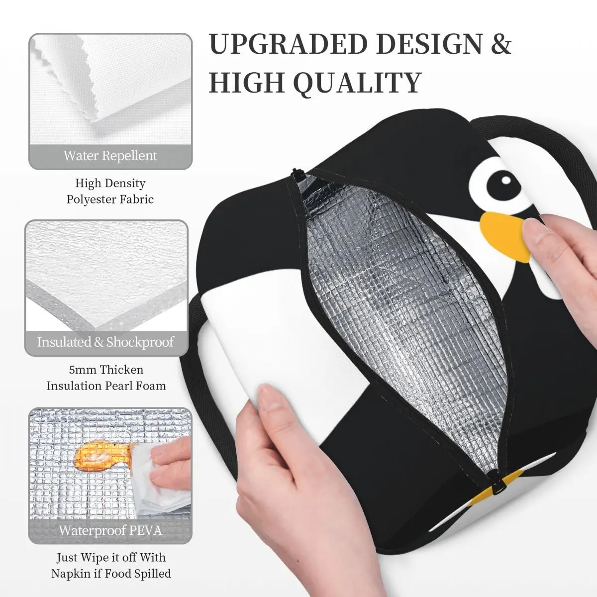 حقيبة غداء معزولة بتصميم البطر - مراجعة Women Bags Vector وسعره