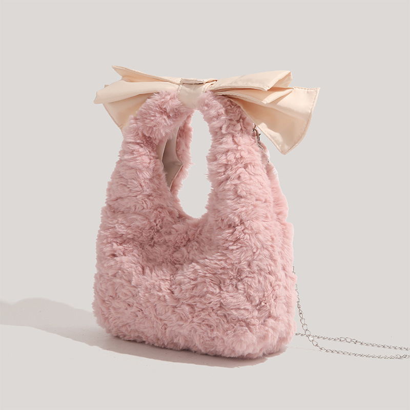 حقيبة يد مخملية بفيونكة، إصدار - مراجعة Women Bags Wholesale وسعره