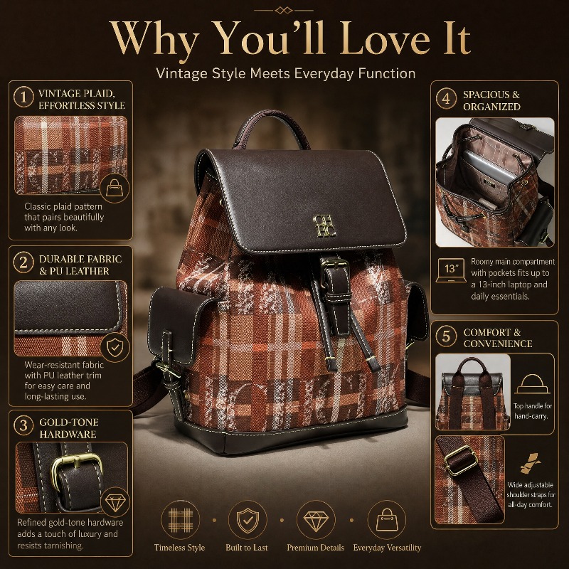 حقيبة ظهر عصرية متعددة الاستخد - مراجعة Women Bags Luxury وسعره