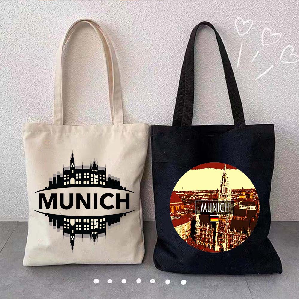 حقيبة قماشية عصرية بتصميم خريط - مراجعة Women Bags Germany وسعره