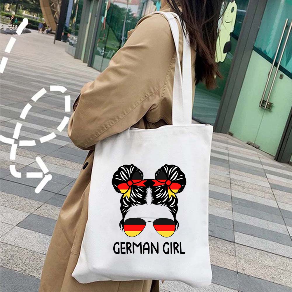 حقيبة قماشية عصرية بتصميم خريط - مراجعة Women Bags Germany وسعره