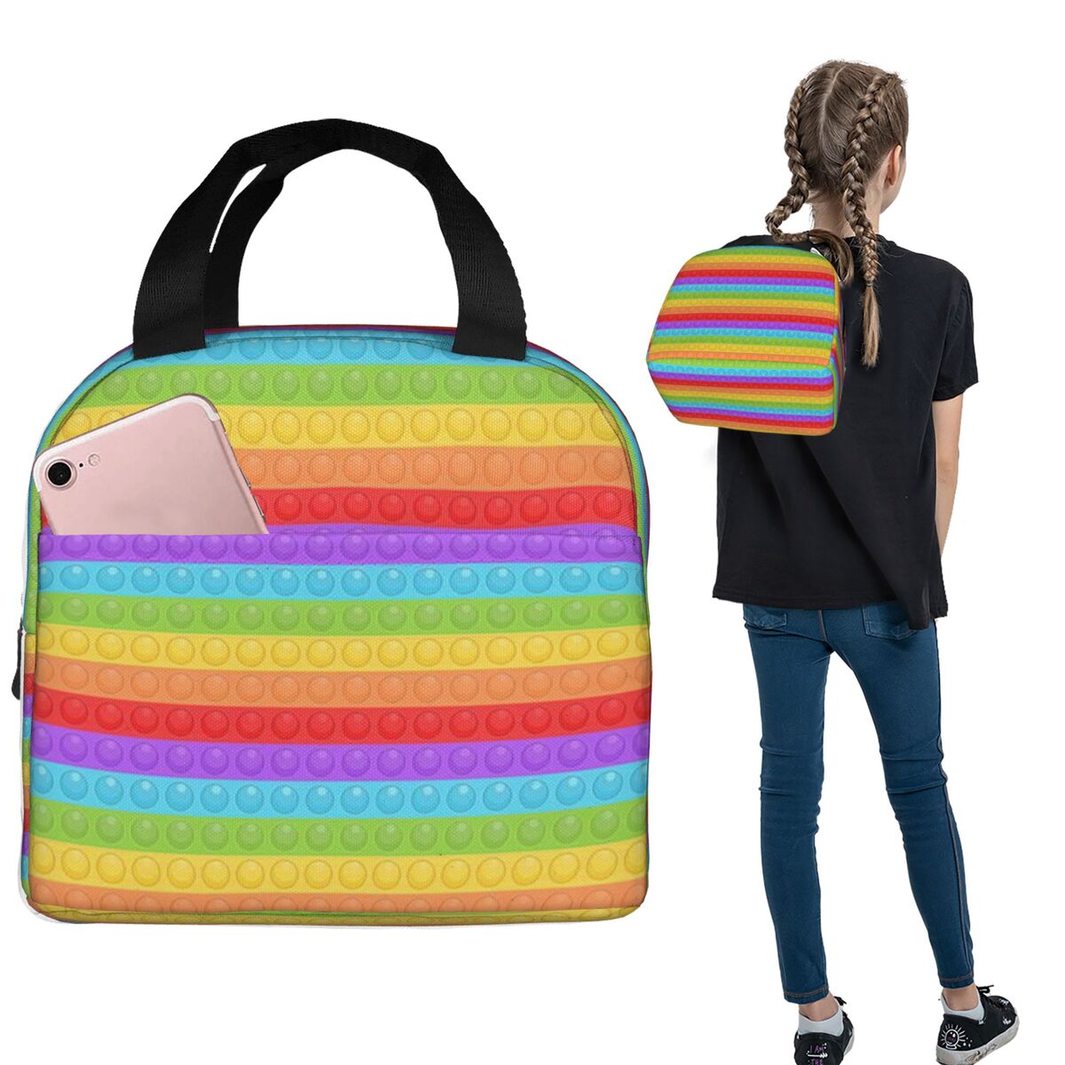 حقيبة غداء معزولة عالية الجودة - مراجعة Women Bags Vector وسعره
